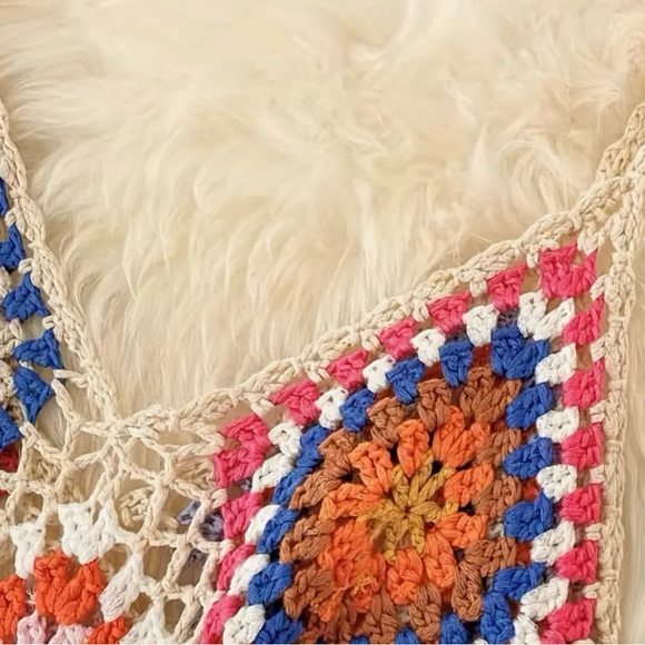 Crochet Tassel Crop Top - Picture 5 of 5